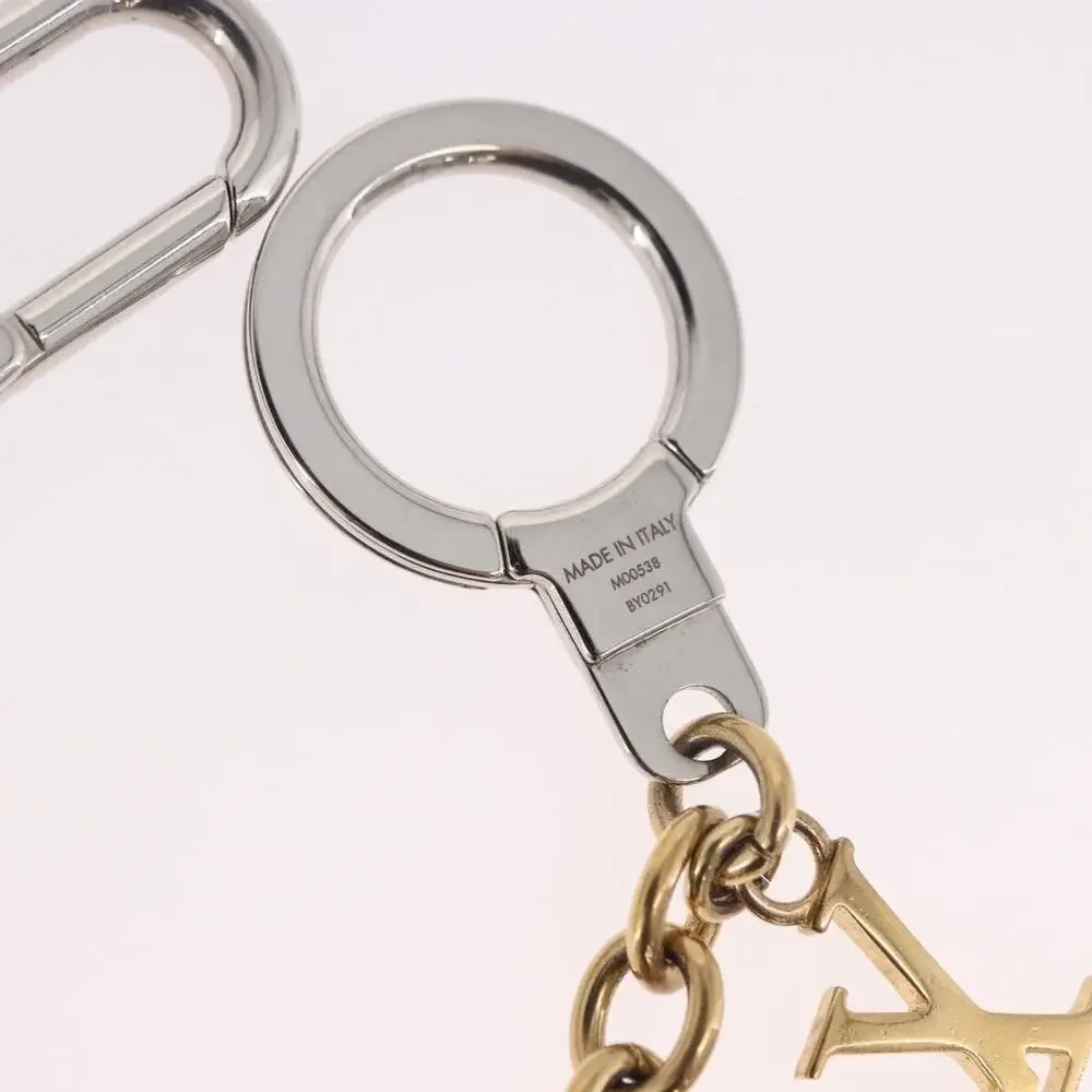 Louis Vuitton Chain LV Padlock Bag Charm Gold